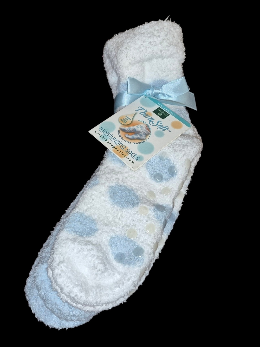Earth Therapeutics Thera Soft Moisturizing Socks-2 Pack